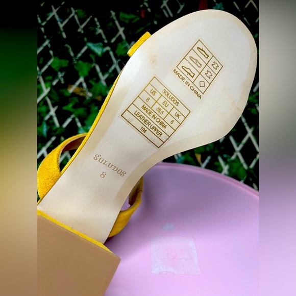 Soludos marigold strap block heel! Size 8🔥 NEW IN BOX🔥 - Picture 8 of 15
